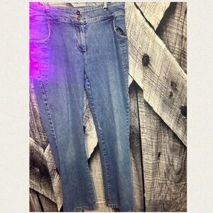 Christopher & Banks Light Blue flare leg Jeans